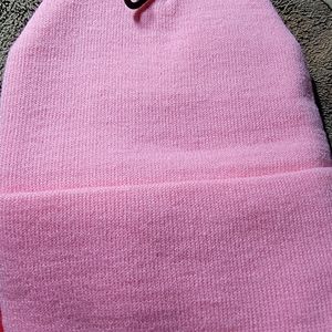 New Pink Knit beanie stocking cap